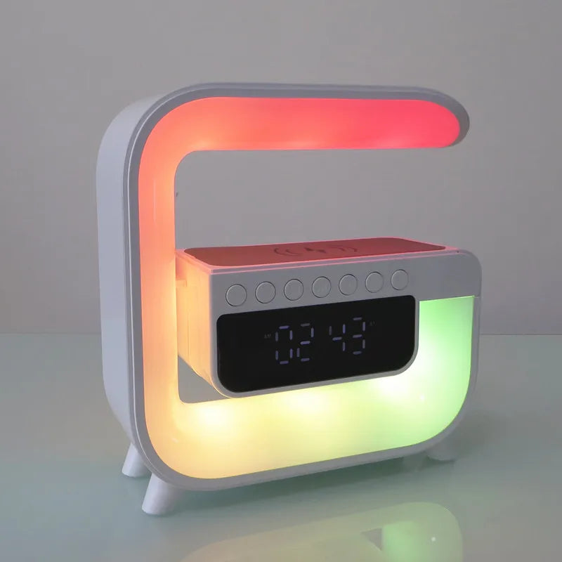 Lonvel Intelligent Night Light BT Speaker Big G Wireless Charging New BT2301 Small Night Light Mini G G3 Lamp With Speaker-6