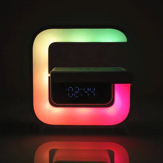 Lonvel Intelligent Night Light BT Speaker Big G Wireless Charging New BT2301 Small Night Light Mini G G3 Lamp With Speaker-3